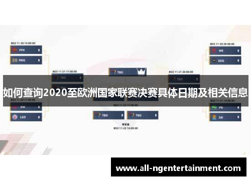 如何查询2020至欧洲国家联赛决赛具体日期及相关信息