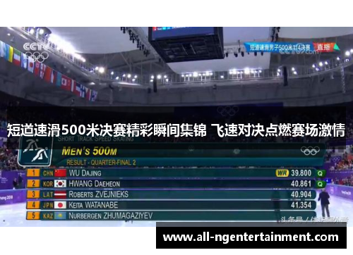 短道速滑500米决赛精彩瞬间集锦 飞速对决点燃赛场激情