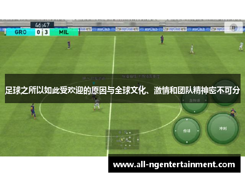 足球之所以如此受欢迎的原因与全球文化、激情和团队精神密不可分 足球之所以如此受欢迎的原因与全球文化、激情和团队精神密不可分